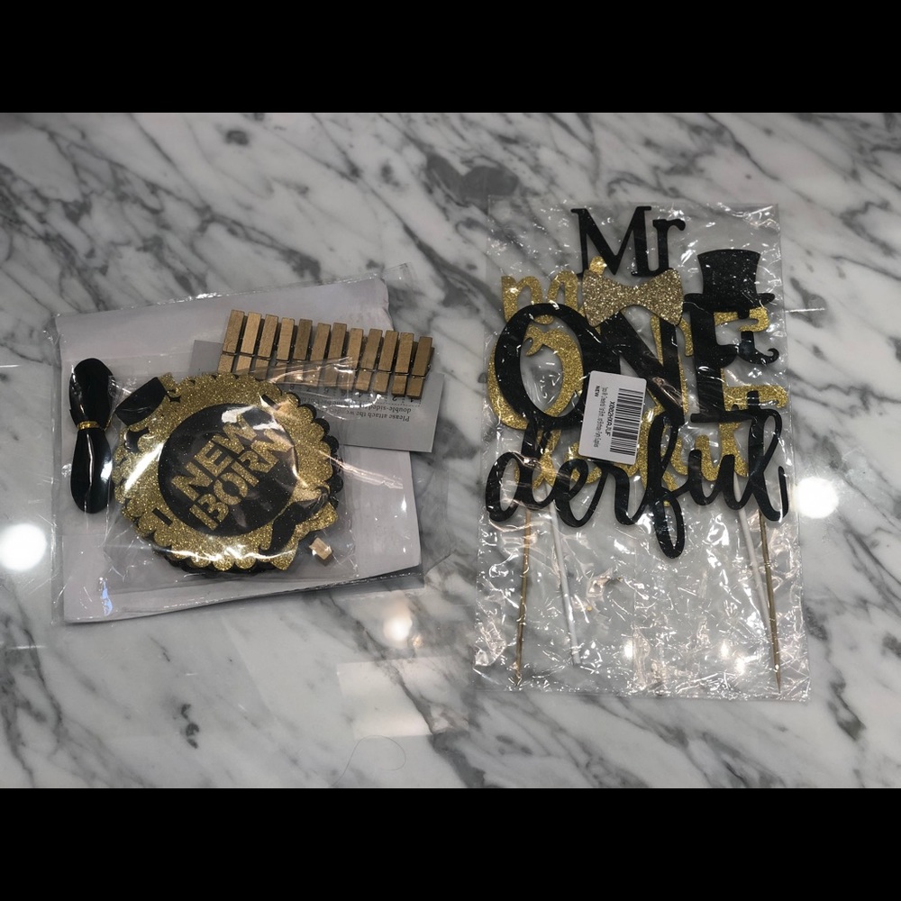 Mr. Onederful 1st Birthday Decorations!